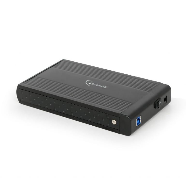 Rack Extern HDD 3.5" SATA USB 3.0 Gembird EE3-U3S-3 Negru - imagine 5
