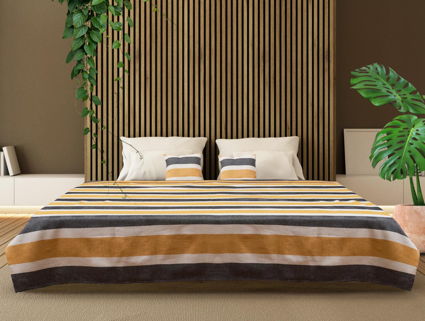 Cuvertura Pat Zia King Size 200x220cm - Bumbac Mix Confort - imagine 8