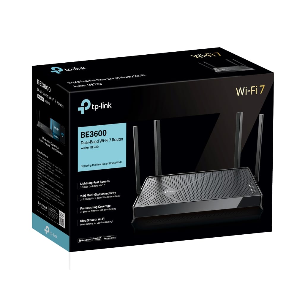 Router TP-Link Archer BE230 Wi-Fi 7 BE3600 Dual-Band - imagine 18