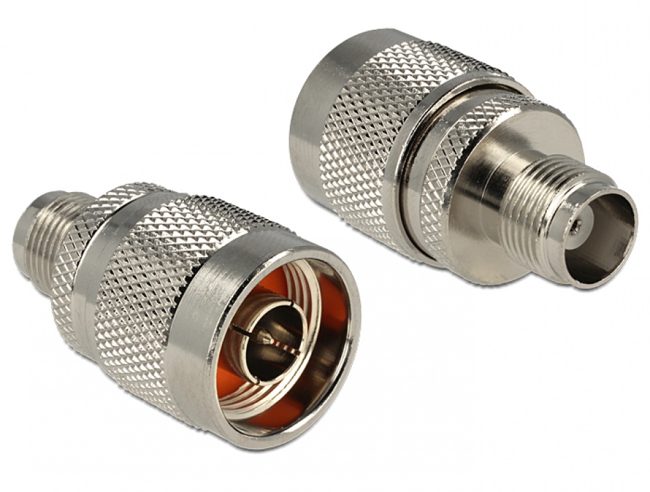 Adaptor N plug la TNC jack Delock