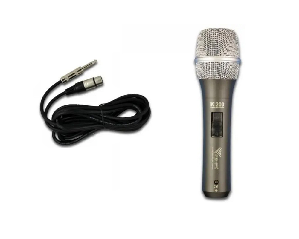 Microfon Azusa K-200 | Sunet Clar, Conectivitate Ușoară