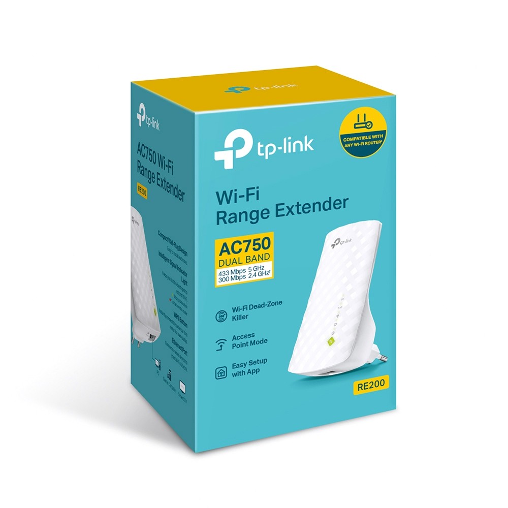 Range Extender TP-Link RE200 AC750 - Semnal WiFi Puternic - imagine 7