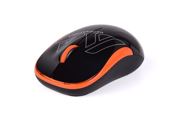 Mouse Wireless A4Tech G3-300N-BO 2.4GHz Negru-Portocaliu - imagine 5