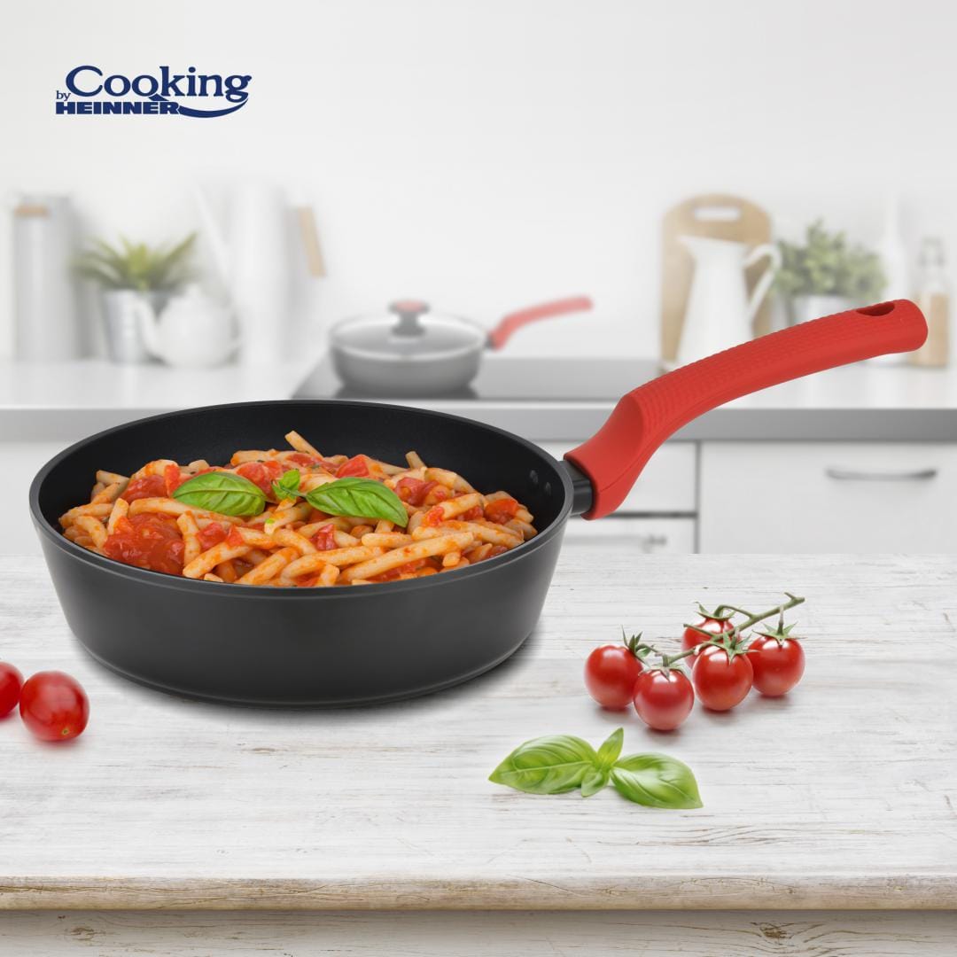 Tigaie Aluminiu Forjat 28 cm Heinner REDMOON cu Capac - imagine 9