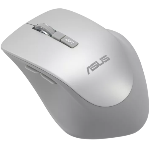 Mouse Wireless ASUS WT425 Silver - Clicuri Silențioase, Ergonomic