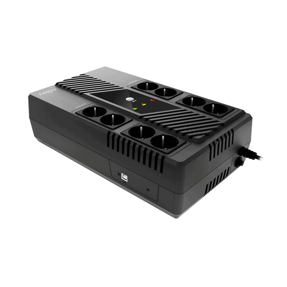 UPS Njoy Token 600VA 360W - Protecție Optimă cu AVR - imagine 2