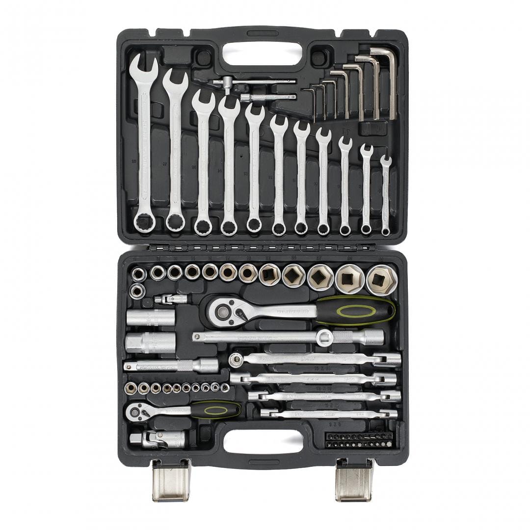 Trusă Chei HEINNER 77 Piese 1/4"&1/2" CR-V CTSM016