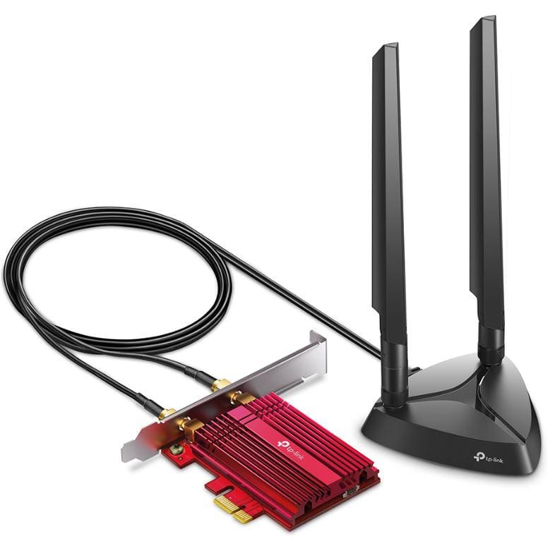 Adaptor WiFi 6E TP-Link Archer TXE75E AX5400 PCI-E cu Bluetooth 5.2 - imagine 4