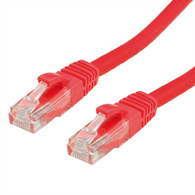 Cablu RJ45 Cat. 6A UTP 5m Roșu | Value