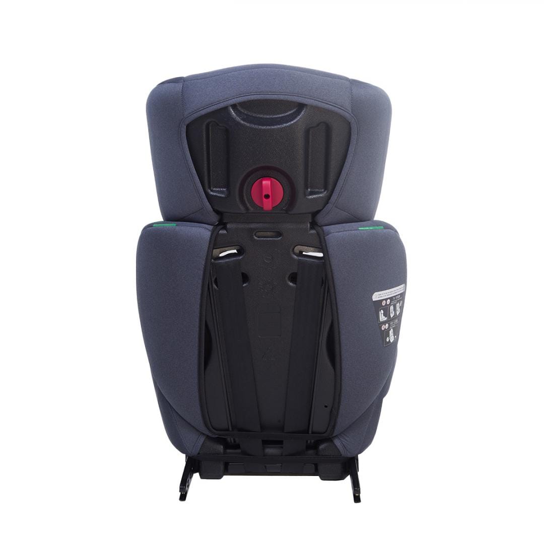 Scaun Auto U-Grow 76-150cm ISOFIX, R129 i-Size, Gri - imagine 6
