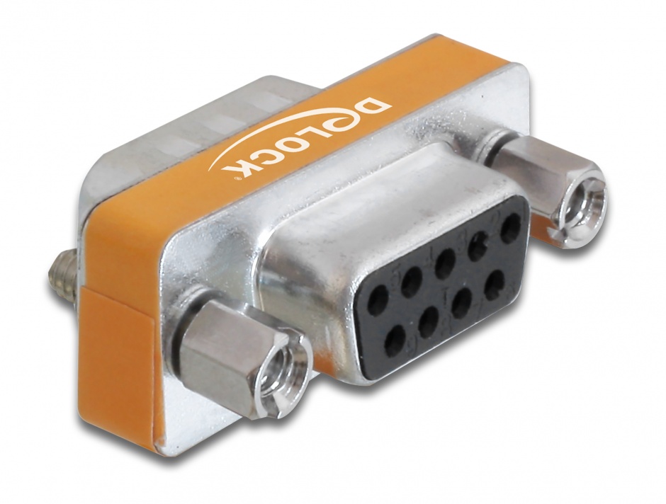 Adaptor Null Modem D-Sub 9 pini T-M Delock