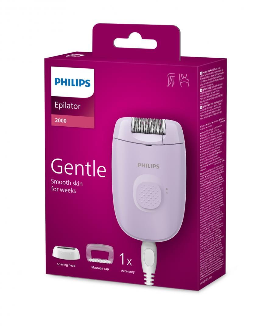 Epilator Philips BRE237/00 Seria 2000 - Piele Catifelată - imagine 5