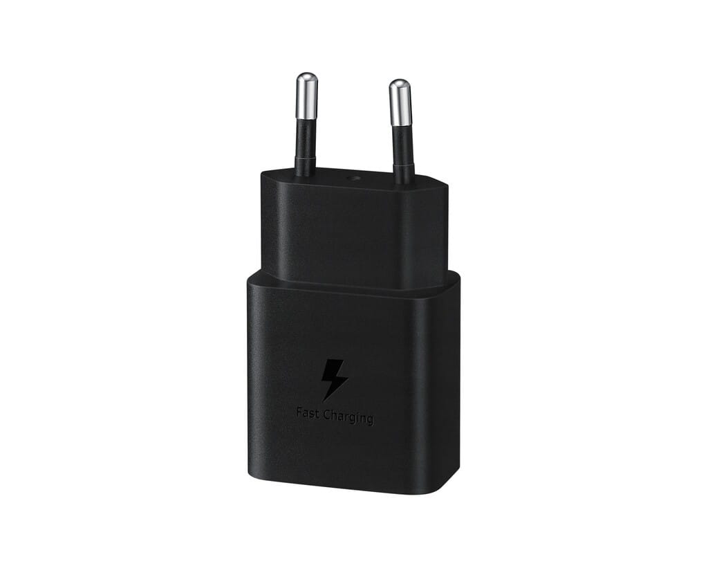 Incarcator Samsung 15W Fast Charge USB-C Negru EP-T1510 - imagine 2