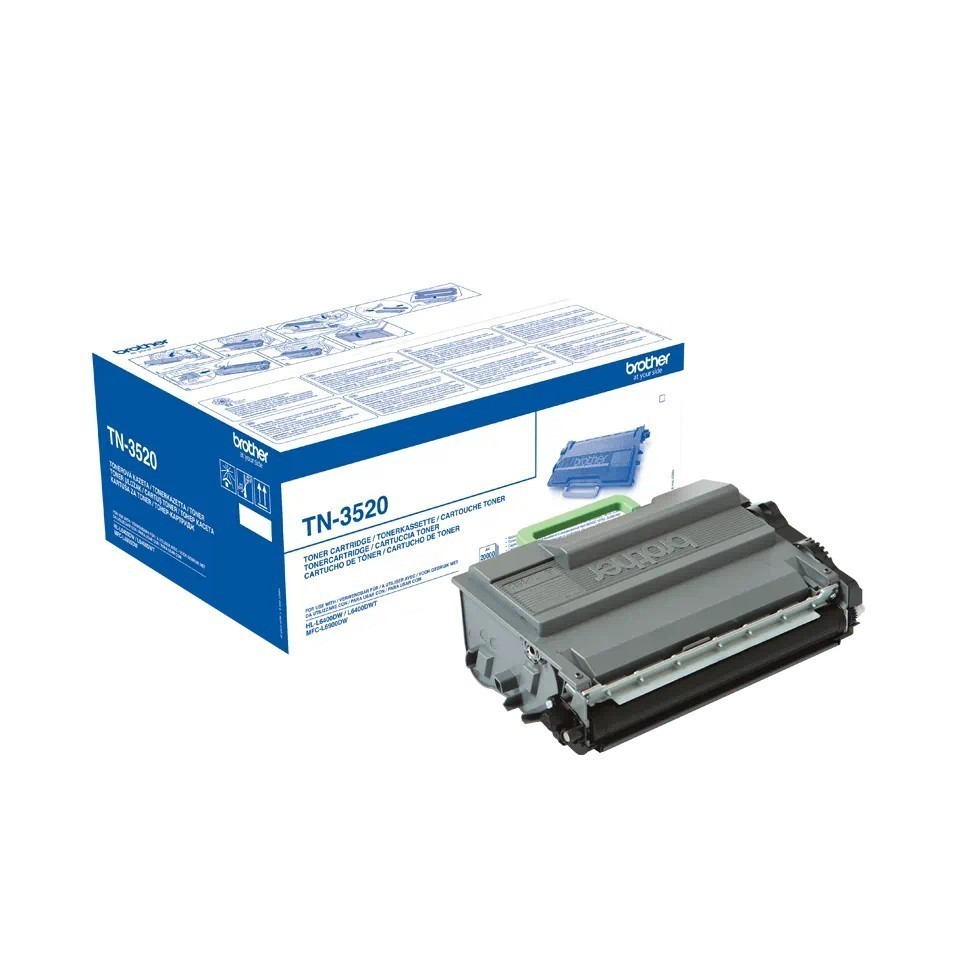 Toner Original Brother TN3520 Negru 20.000 pagini