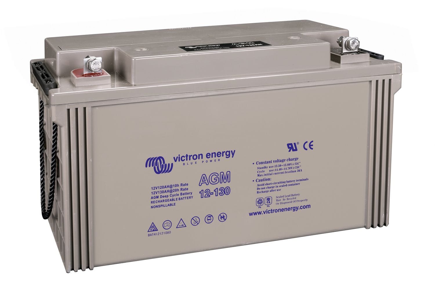 Acumulator Victron AGM 12V 130Ah Deep Cycle - 1500 Cicluri - imagine 9
