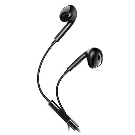 Căști Maxlife MXEP-04 cu fir USB-C 1,2 m, negru