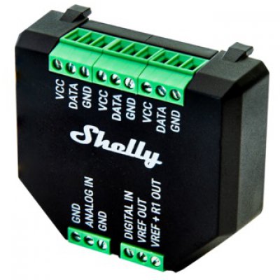 Shelly Plus Add-On | Interfață Senzor Izolată