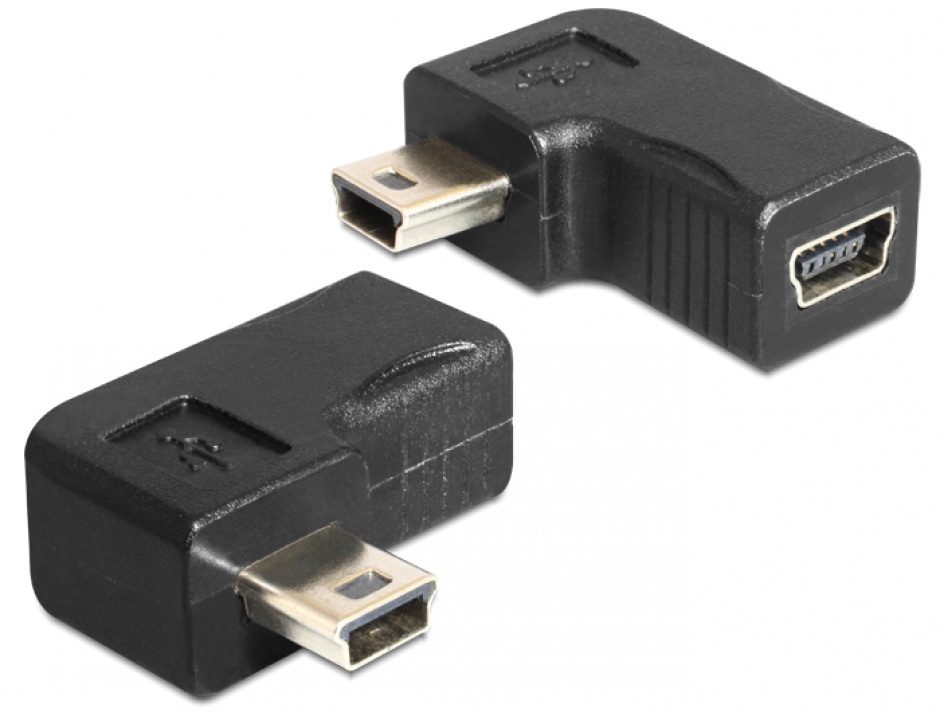 Adaptor Mini USB-B 90° Delock 65448