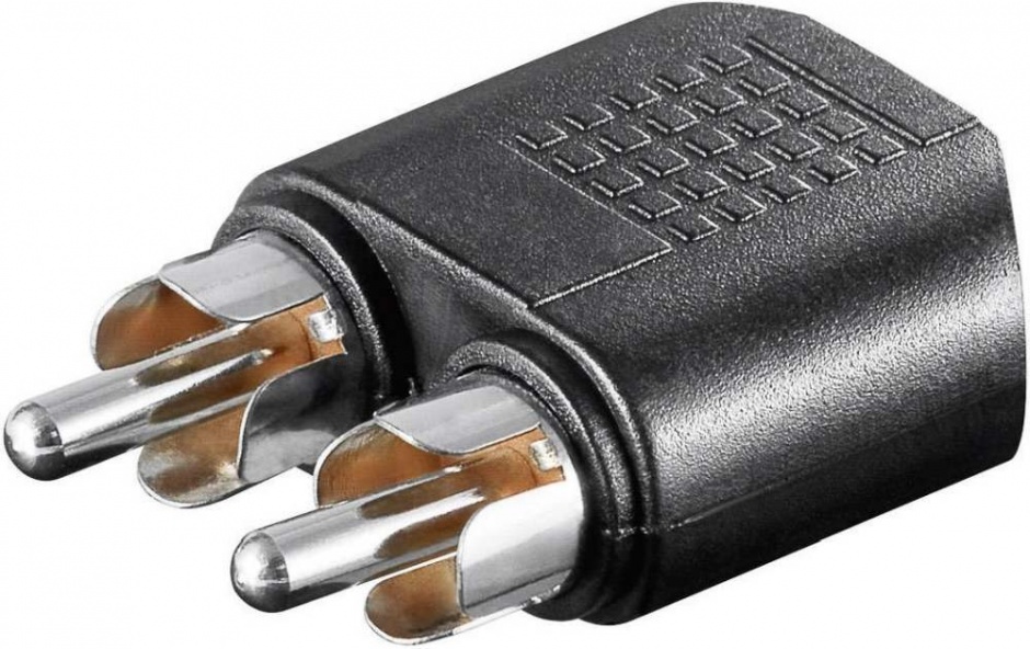 Adaptor 3.5mm la 2x RCA OEM - Conexiune Audio