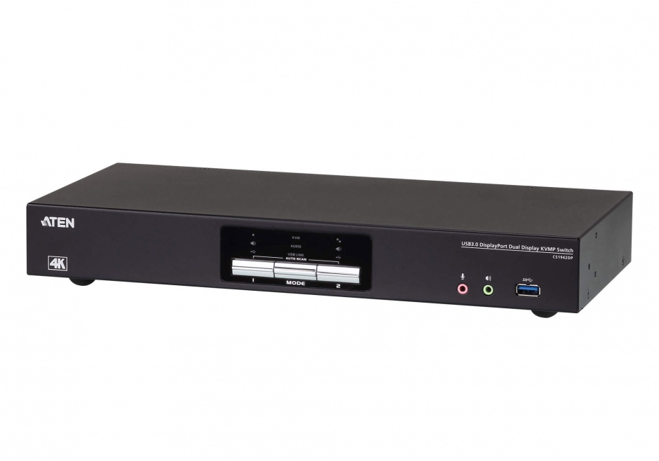 Switch KVM ATEN Displayport 2 Porturi 4K