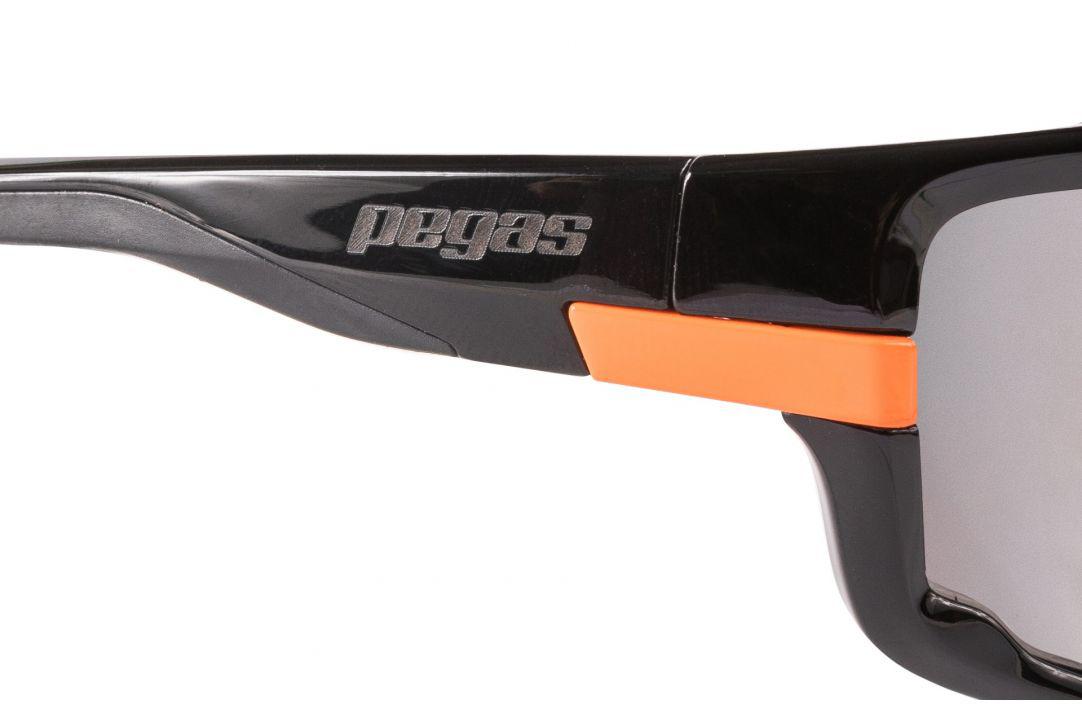 Ochelari de Soare PEGAS SPORT Negru Portocaliu - Protecție UV - imagine 2