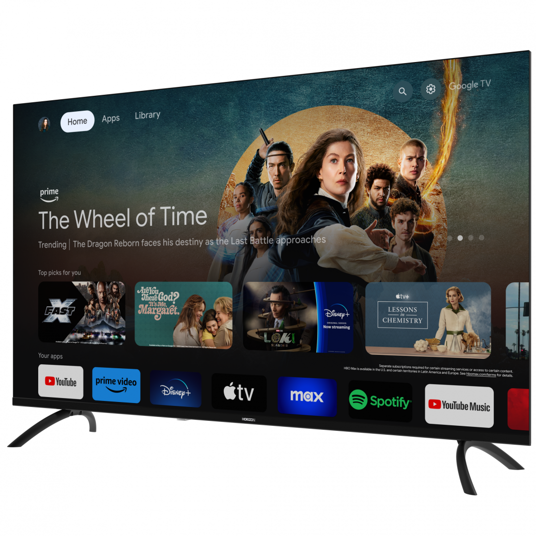 Televizor LED HORIZON 65 inch 4K Ultra HD Smart Google TV - imagine 3