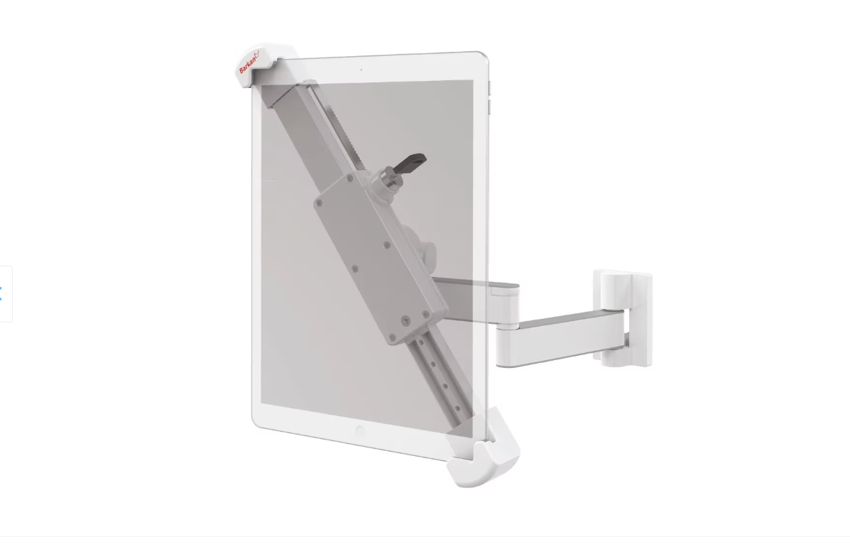 Stand Tableta si Telefon Barkan T72VL Alb - Suport Reglabil 7-14"
