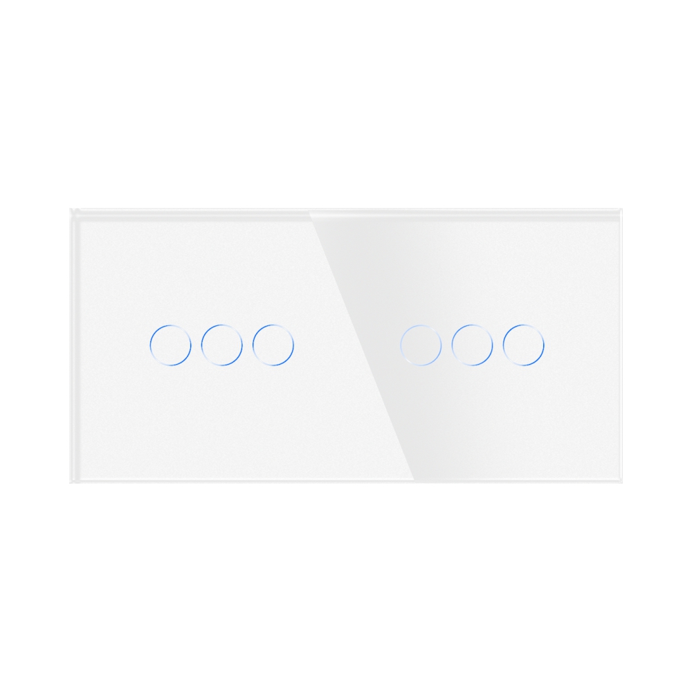 Intrerupator Touch Triplu Luxion Sticla - imagine 2