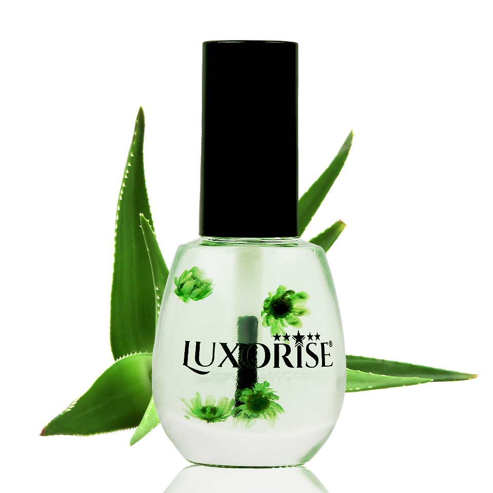 Ulei Cuticule cu Pensula Aloe LUXORISE, 15 ml