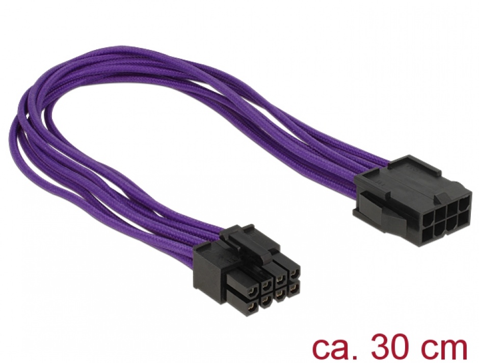 Cablu Prelungitor EPS 8P 30cm Delock