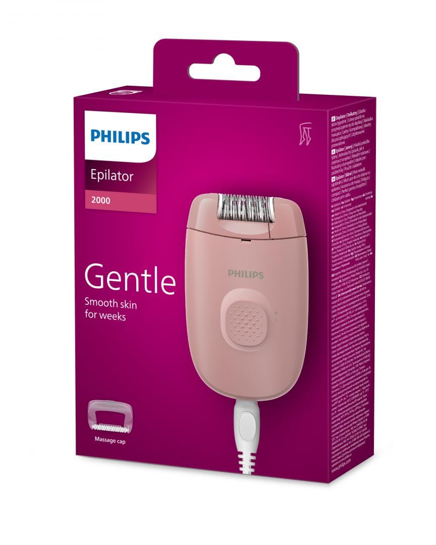 Epilator Philips Seria 2000 BRE227/00 - Piele catifelată săptămâni - imagine 5