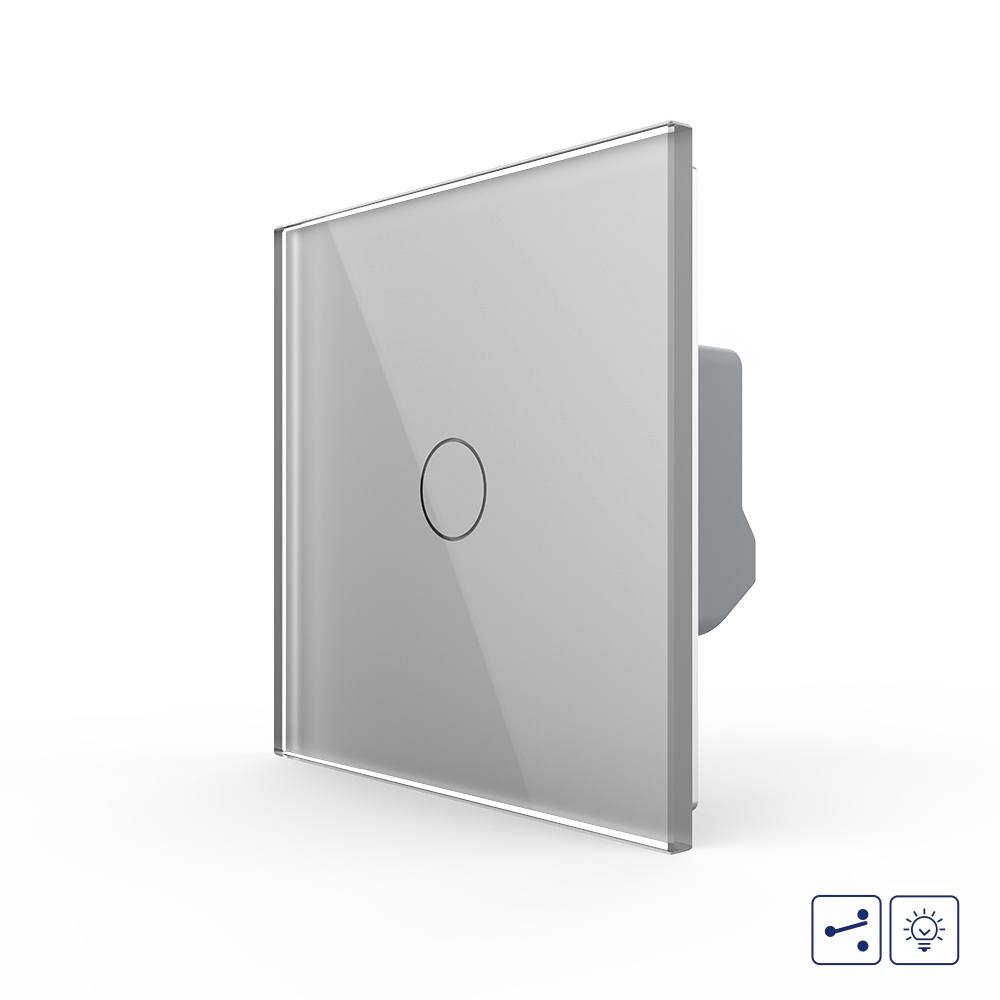 Intrerupator Touch Livolo cu Dimmer, Sticla - imagine 13