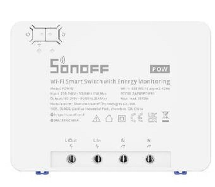 Sonoff POWR3 Releu Wi-Fi 5500W Control Consum