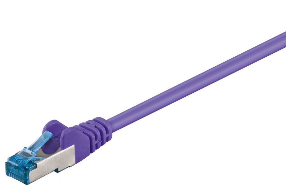 Cablu RJ45 Cat 6A SFTP 0.25m Mov OEM