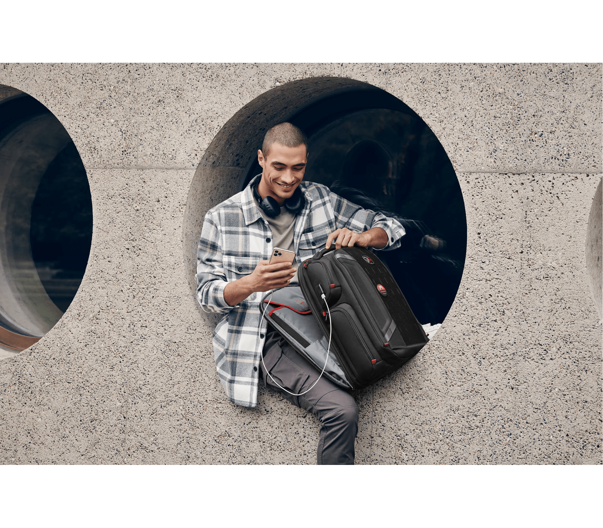 Rucsac Gaming Wenger PlayerOne 17.3" Negru - Protecție Premium - imagine 10