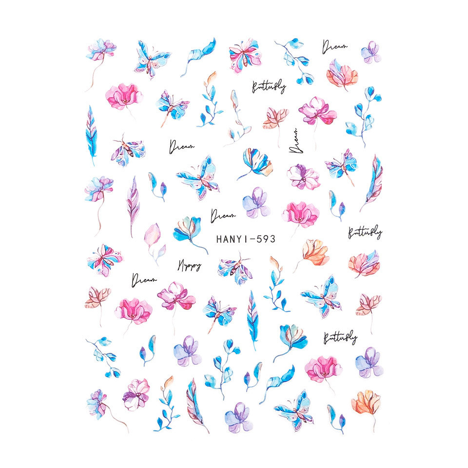 Abtibilduri SensoPRO Milano Flower Trance HANYI-593