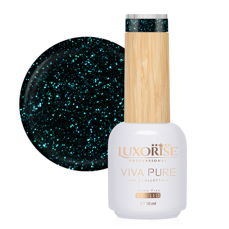 Oja Semipermanenta Hema Free Luxorise Emerald Glaze 10ml
