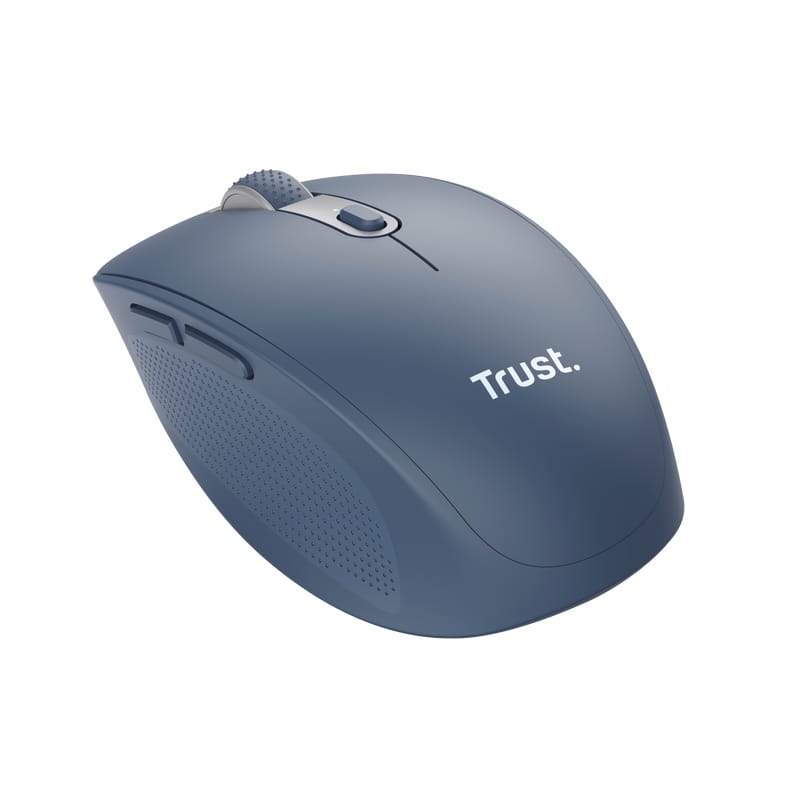 Mouse Trust Ozaa Compact 3200 DPI USB-A/C Albastru - imagine 6