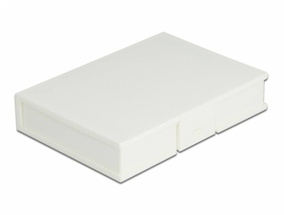 Carcasă protecție HDD/SSD 3.5" Alb Delock