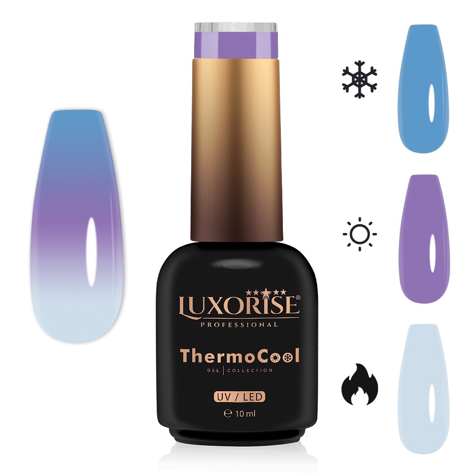 Oja Semipermanenta Termica LUXORISE ThermoCool 3 Culori