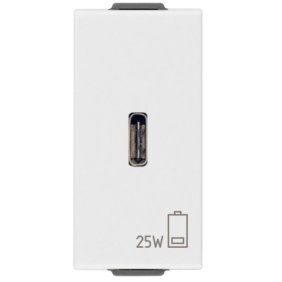 Priză USB-C Vimar Neve, Încărcare Rapidă 25W