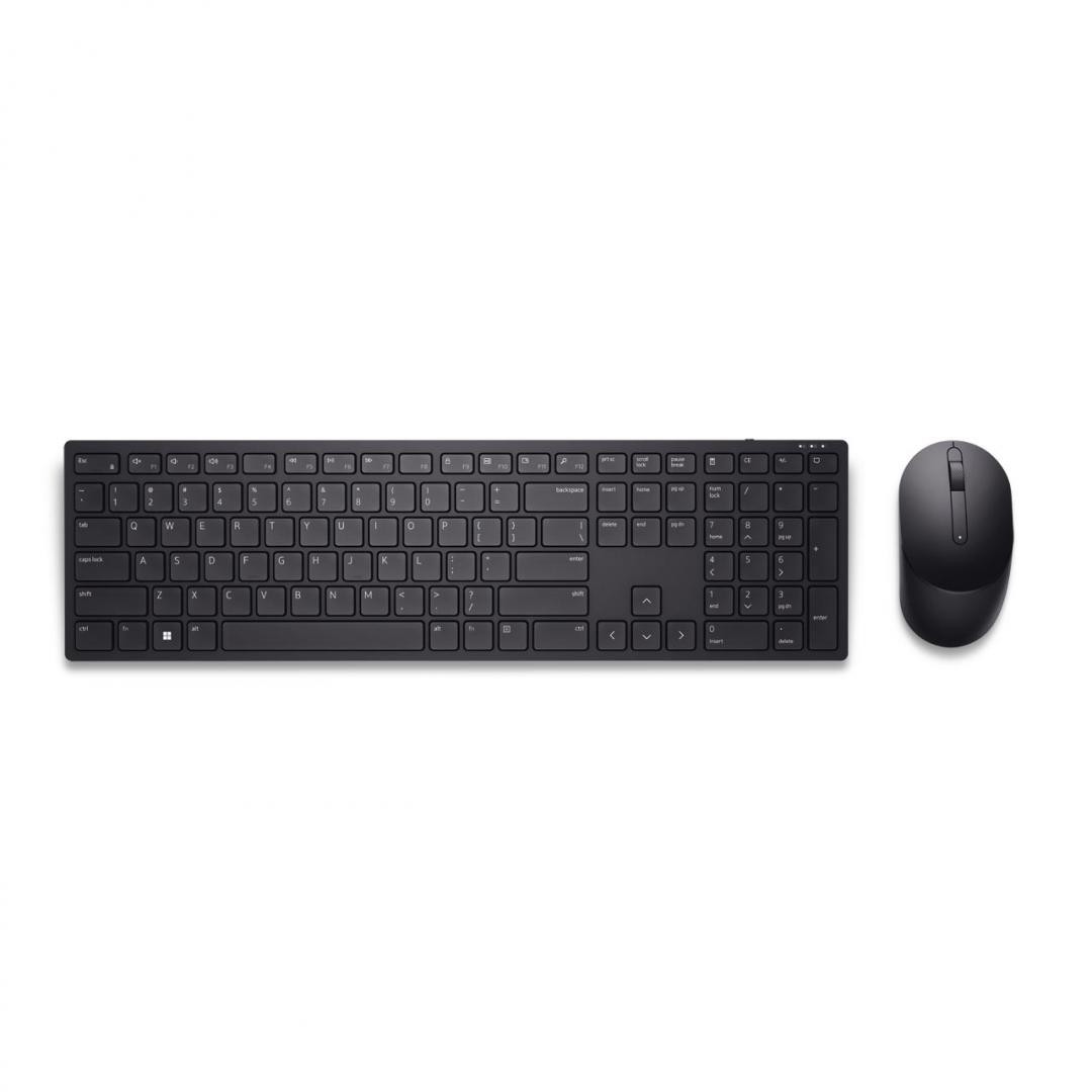 Kit Tastatură și Mouse Dell Premier KM5221W Wireless Negru - imagine 4
