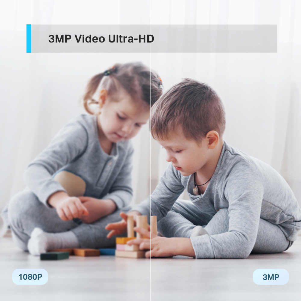 Camera Supraveghere WiFi TP-Link Tapo C210 - 3MP, Panoramare 360° - imagine 6