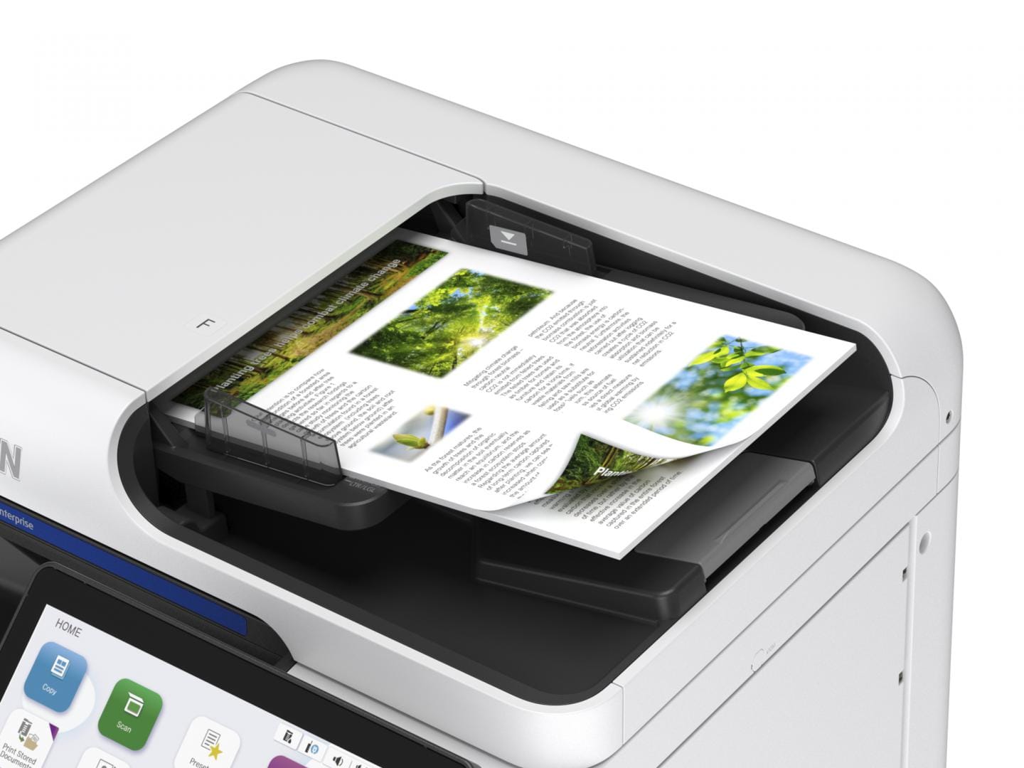 Multifunctional Epson AM-C400 Inkjet A4 40ppm Duplex Touchscreen - imagine 5