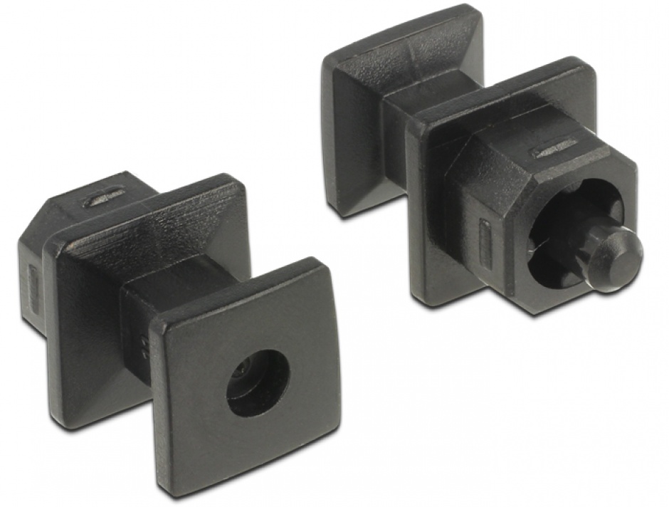 Capace TOSLINK Anti-Praf Delock, Set 10 buc