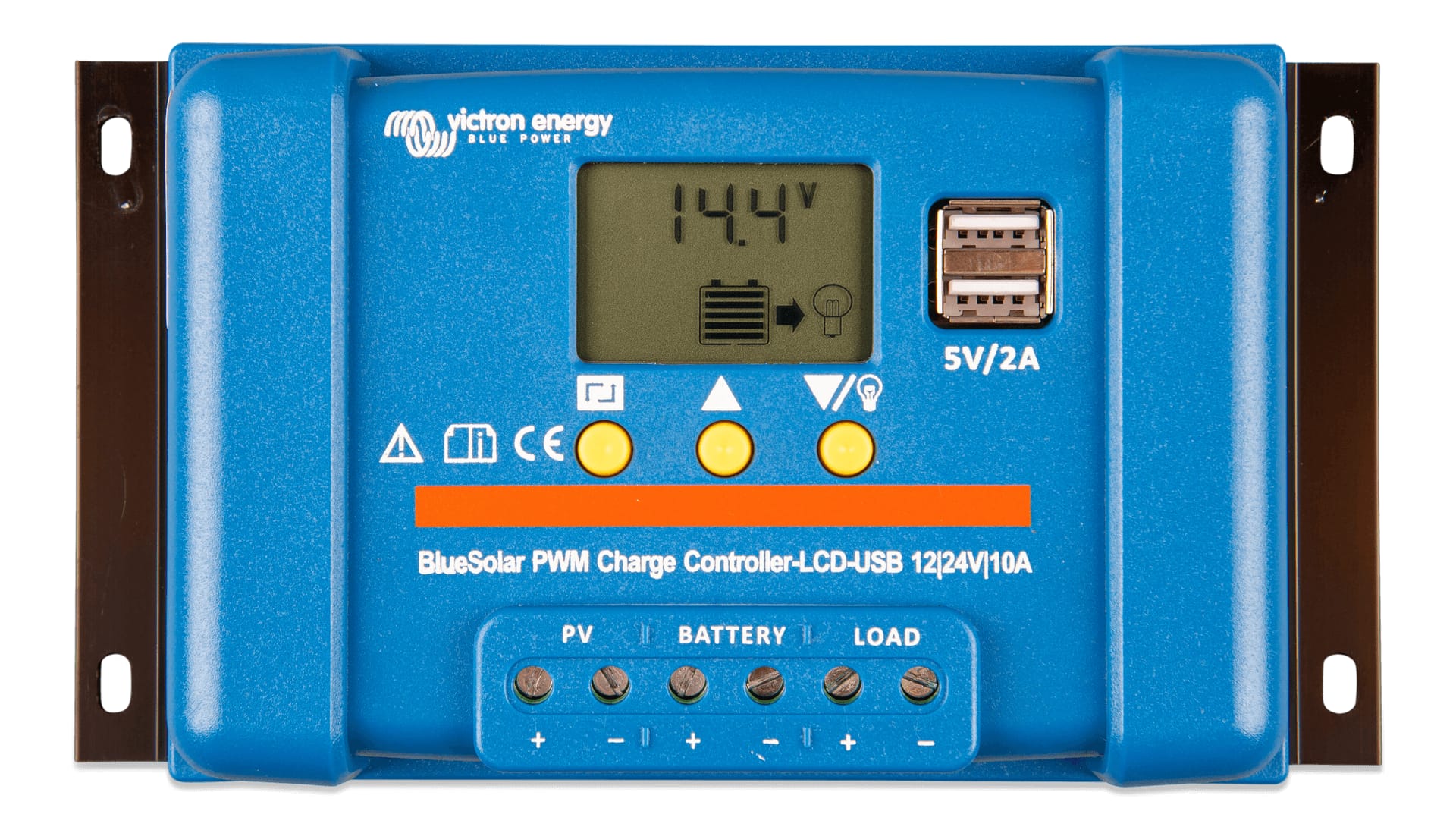 Regulator încărcare VICTRON ENERGY BlueSolar PWM-LCD&USB 12/24V-30A