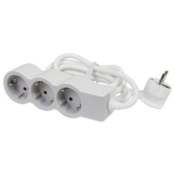 Prelungitor Legrand 5m, 3 prize cu protecție