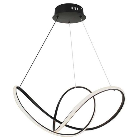 Candelabru LED V-TAC 49W, 3000K, Negru, 70x120cm