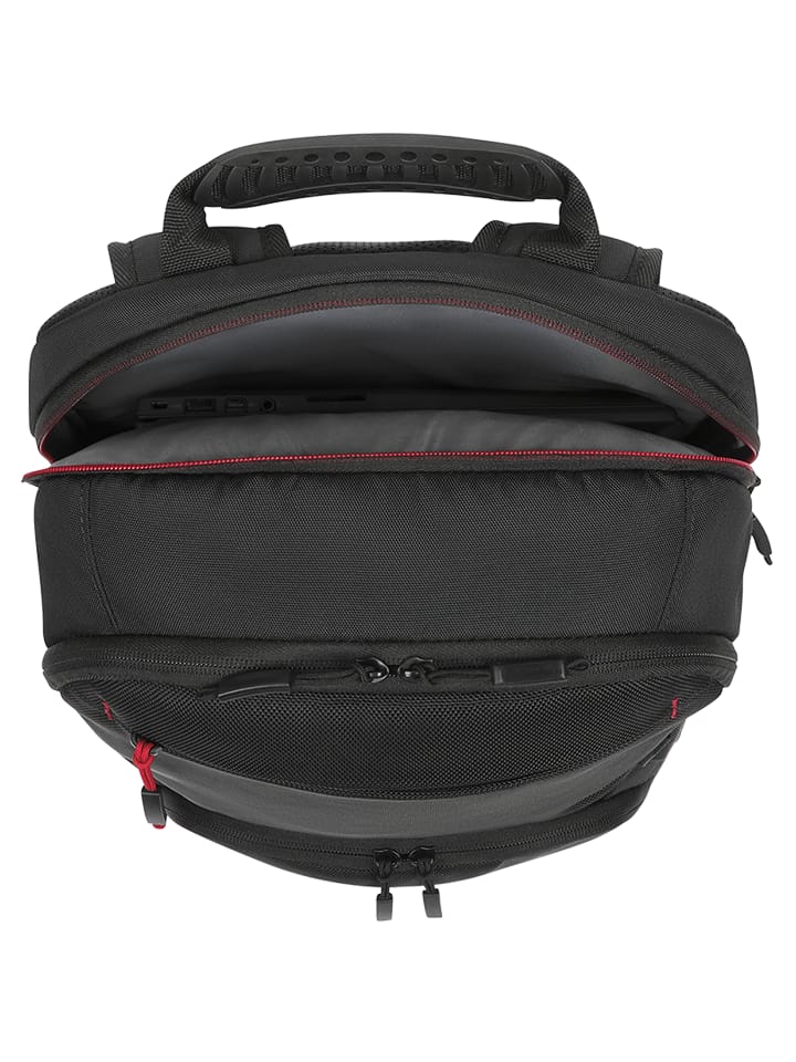 Rucsac Lenovo 15.6 inch Negru - Compartimente Protective - imagine 10