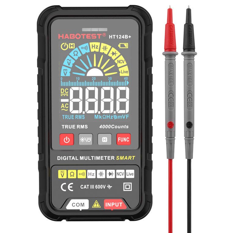 Multimetru Digital Habotest HT124B+ Universal